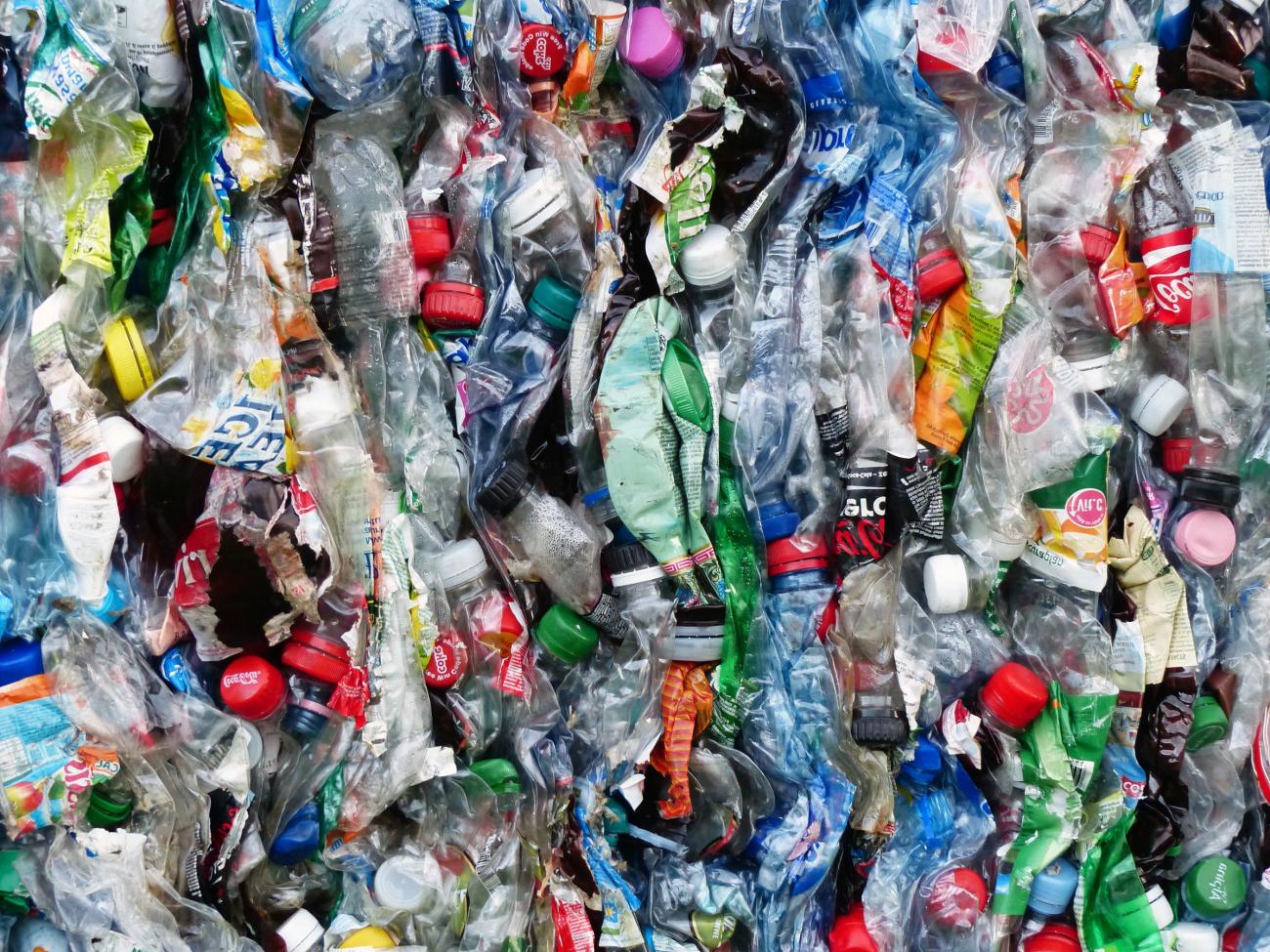 stock image, plastic waste