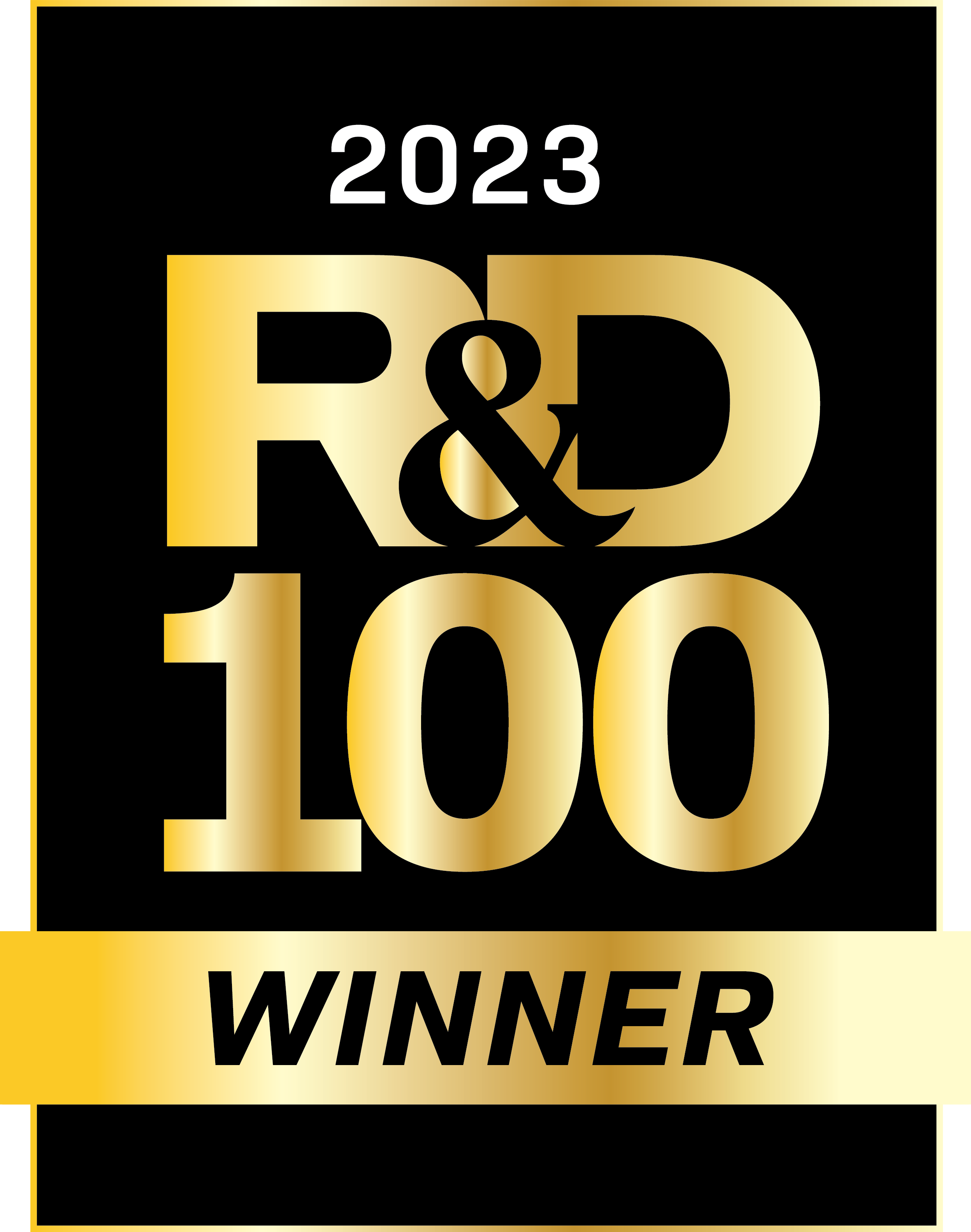 logo for 2023 R&D 100 Award winner