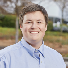 image of person head and shoulders: Brandon Bocklund, Lawrence Livermore National Laboratory