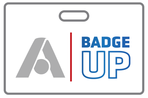 badgeup logo