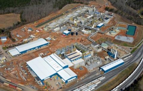 image of American Zinc Products Plant in Mooresboro, North Carolina