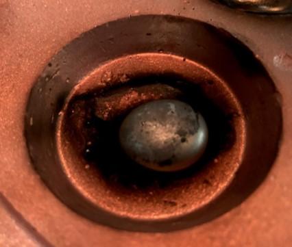 image of Mg-Nd ingot produced by calciothermic reduction of the chloride to produce >50-lb batches.