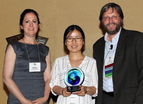 Hongyue Jin receives Rising Star Award from American Center for Life Cycle Assessment