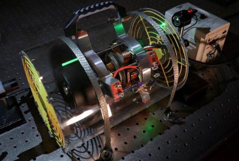 CMI researchers at Oak Ridge National Laboratory demonstrated how rare earth permanent magnets can be harvested from used computer disk drives and repurposed in an axial gap motor. 