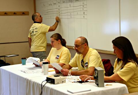 Ames Lab science bowl volunteers