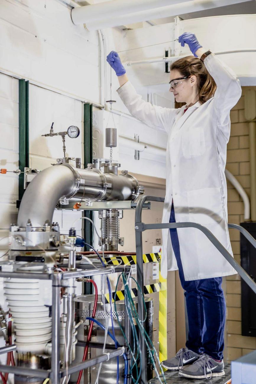 Emily Rinko in Laboratory