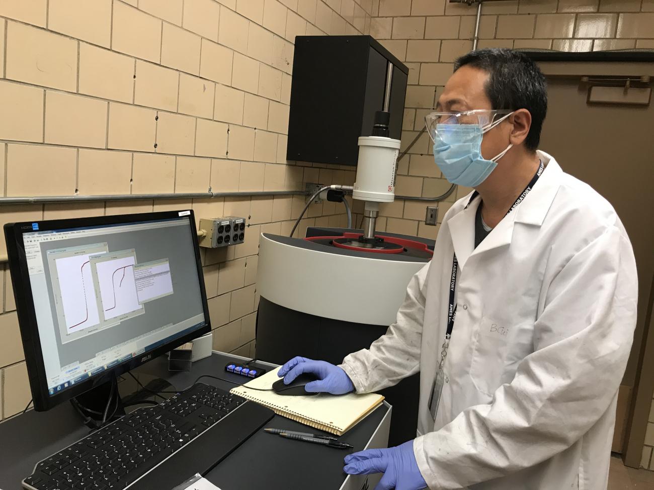 Ames Laboratory researcher Baozhi Cui
