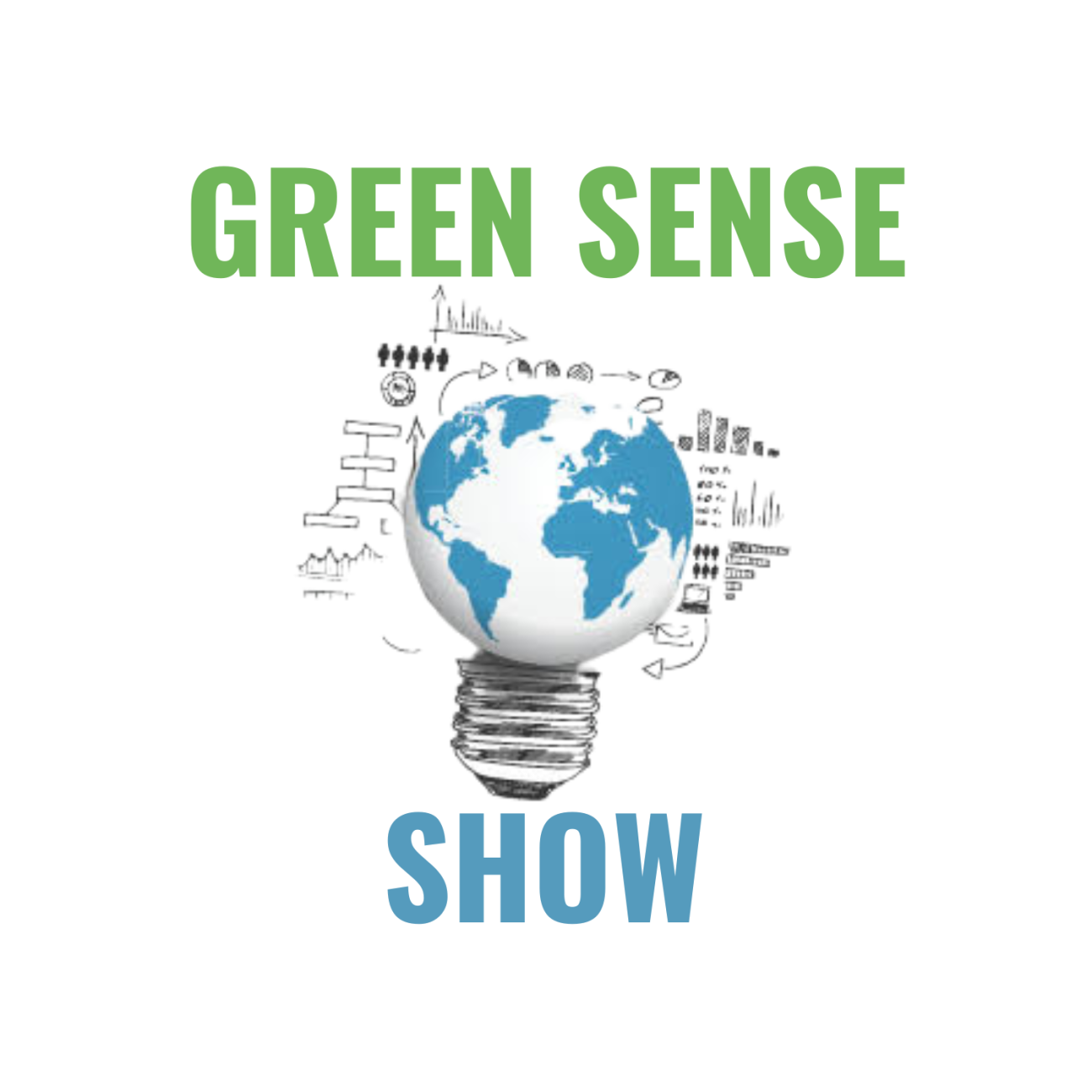 Green sense show logo