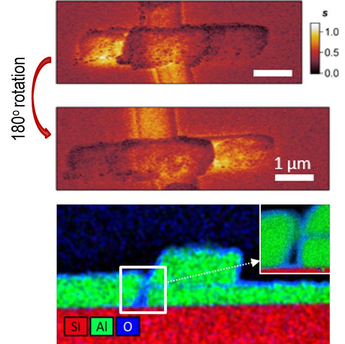 Image of nano junction defect.