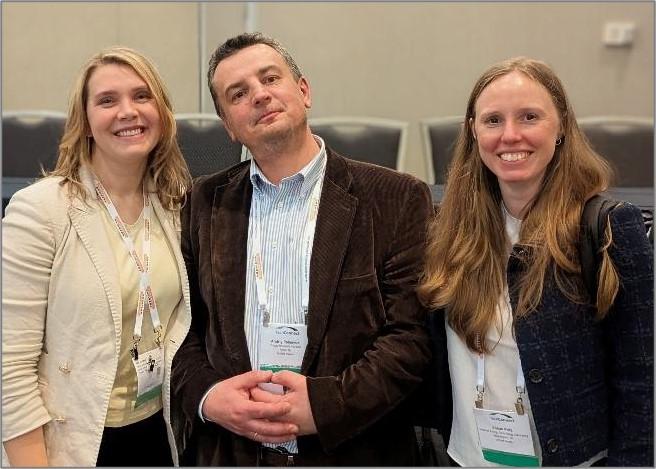 CMI Focus Area Lead Santa Jansone-Popova, Oak Ridge National Laboratory, CMI Project Lead Andriy Palasyuk, Ames National Laboratory, and CMI Leadership Academy member Alison Fritz, National Energy Technology Laboratory, led the Innovations in Critical Minerals and Materials Symposium at TechConnect World Innovation Conference & Expo, Raleigh, North Carolina, March 10-12, 2026.