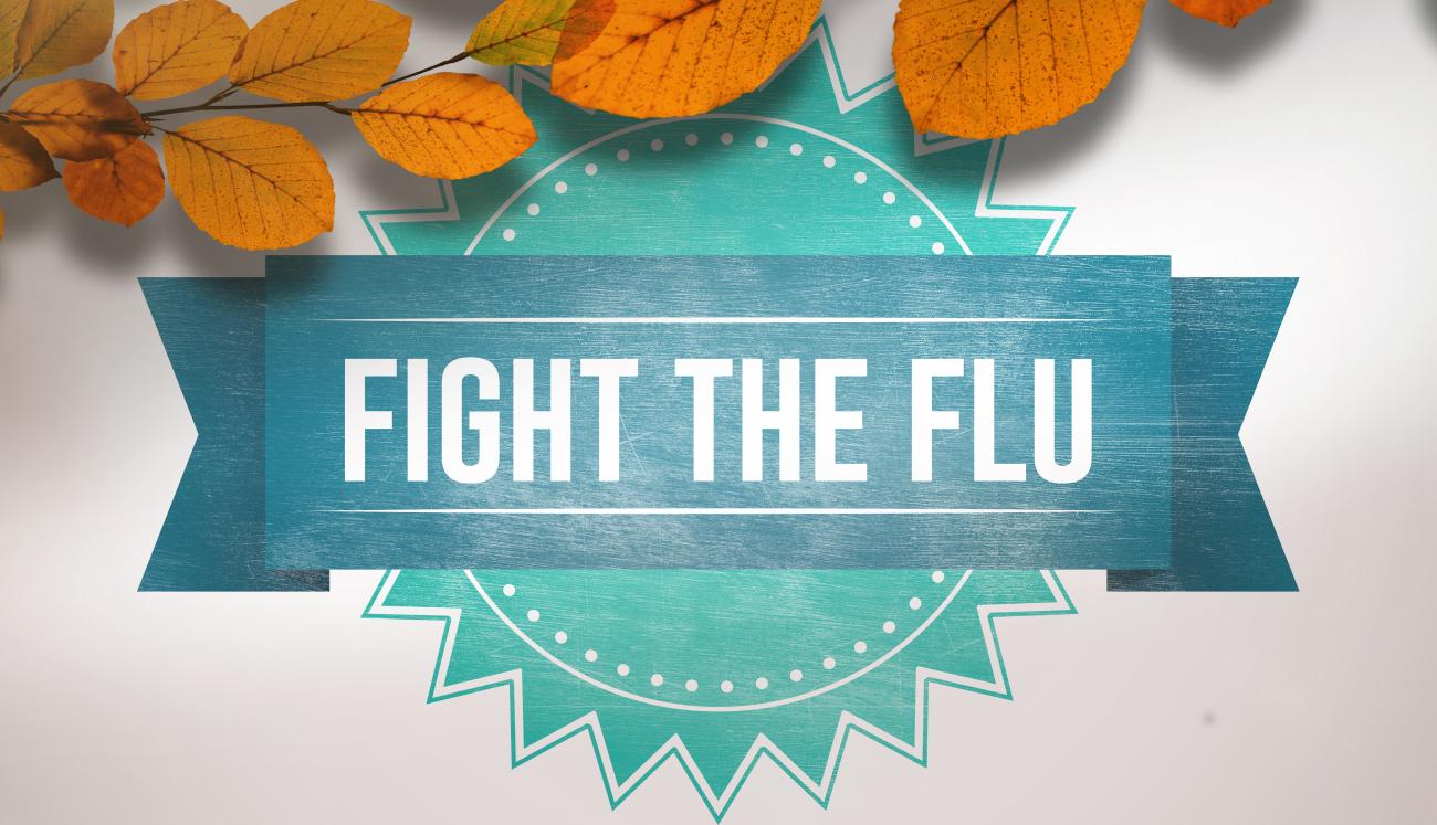 fight the flu stock image