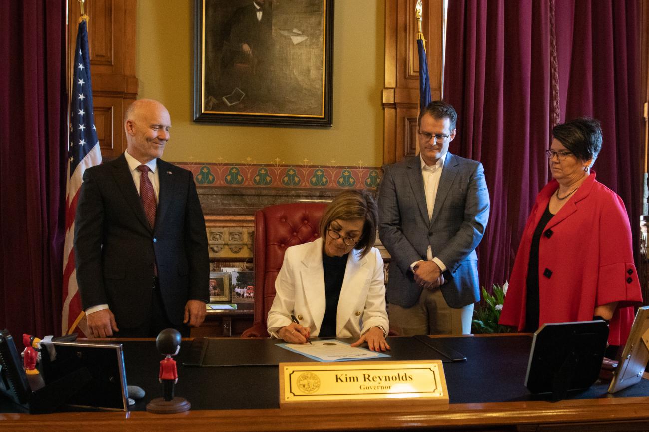 Ames Laboratory Day proclamation signing