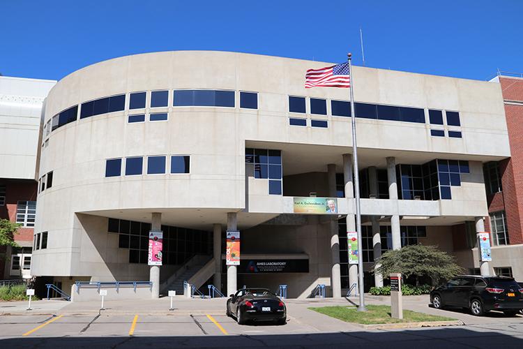 Exterior view of Ames Lab administration building