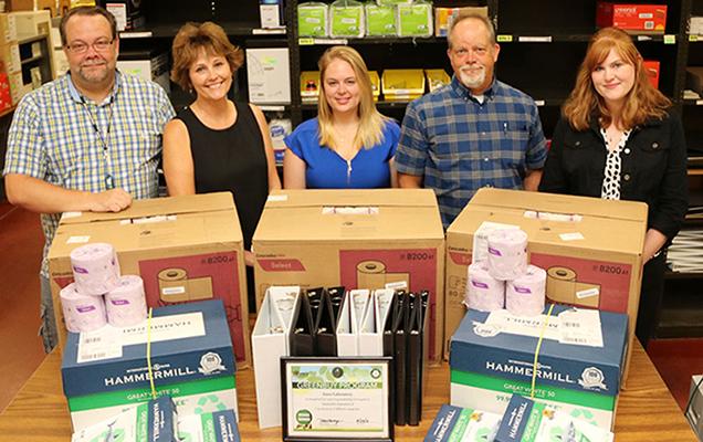 Green Buy award purchasing department