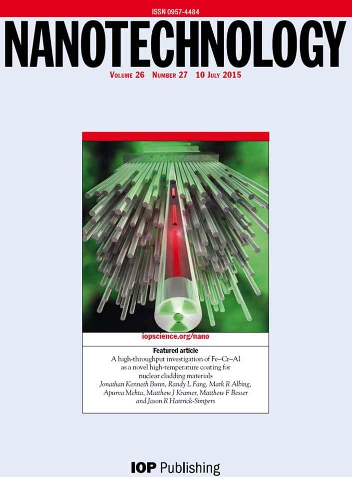 cover of journal Nanotechnology