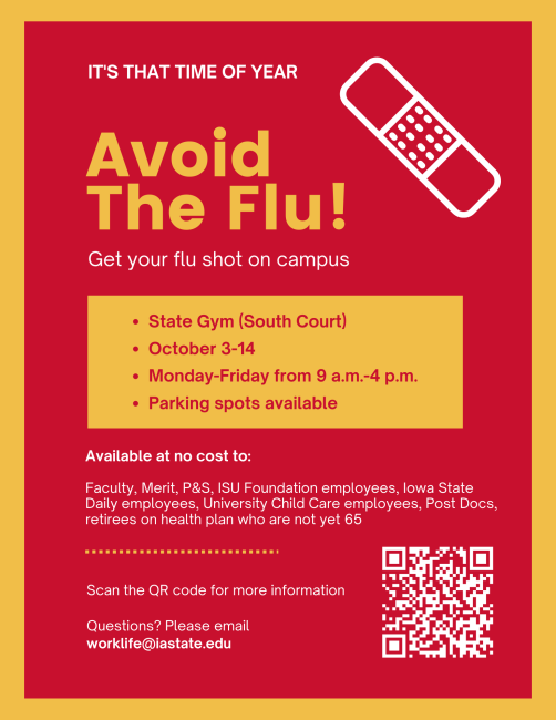 Flu clinic poster