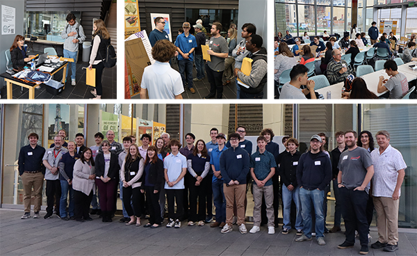group of four images from the Rocky Mountain MESA event at Colorado School of Mines on May 1, 2025