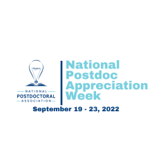 Postdoc Appreciation week logo